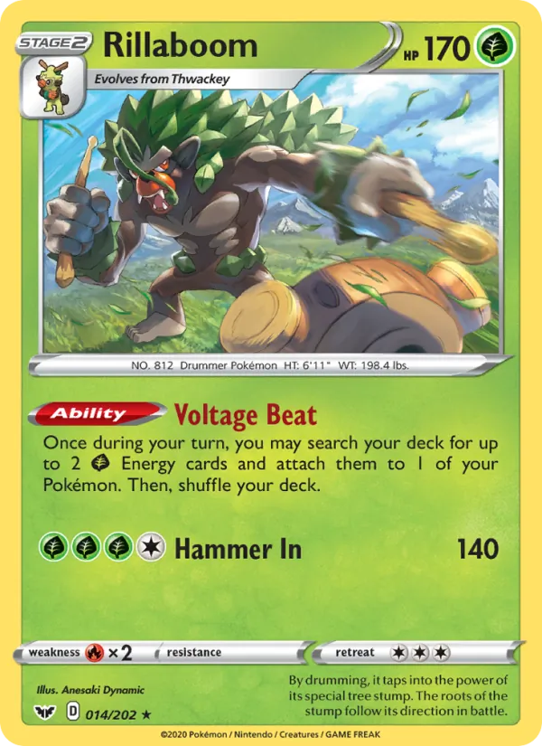 Rillaboom (Sword & Shield #14/202)