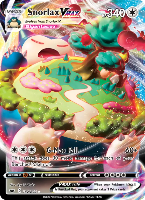 Snorlax VMAX (Sword & Shield #142/202)