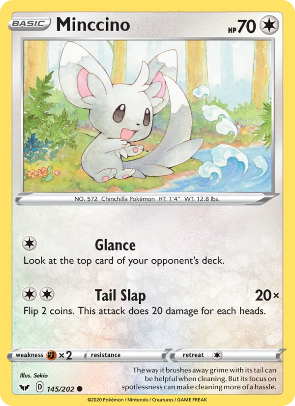 Minccino (Sword & Shield #145/202)