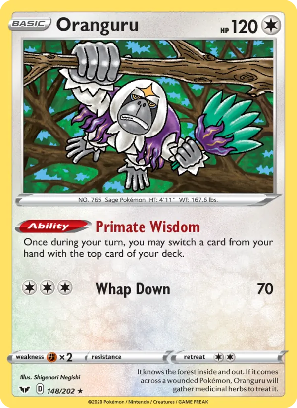 Oranguru (Sword & Shield #148/202)
