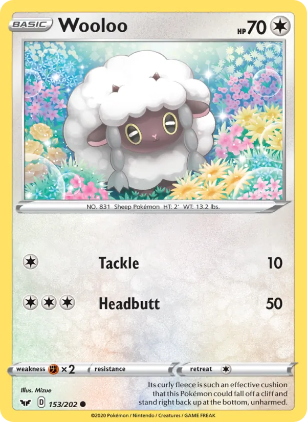 Wooloo (Sword & Shield #153/202)