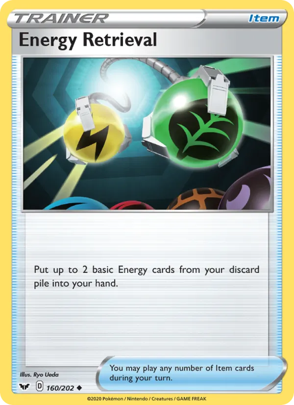 Energy Retrieval (Sword & Shield #160/202)