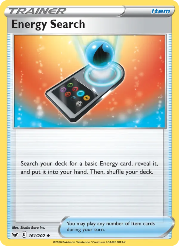 Energy Search (Sword & Shield #161/202)