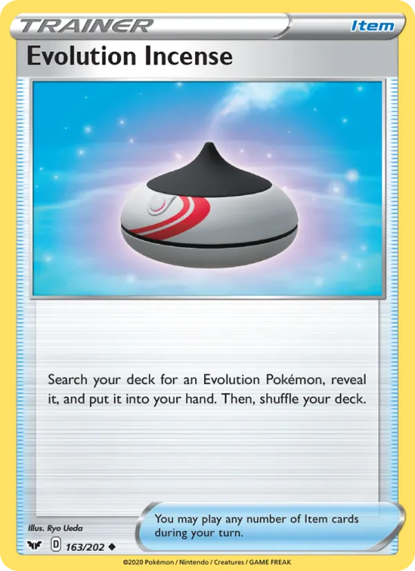 Evolution Incense (Sword & Shield #163/202)