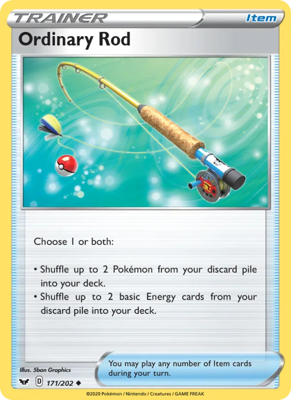 Ordinary Rod (Sword & Shield #171/202)