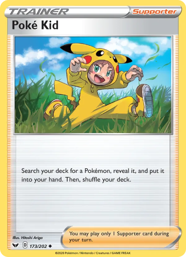 Poké Kid (Sword & Shield #173/202)