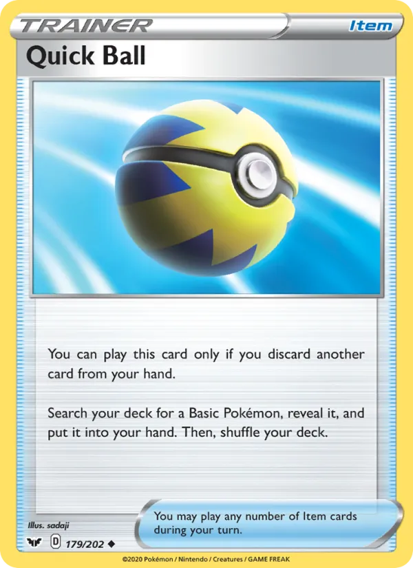 Quick Ball (Sword & Shield #179/202)