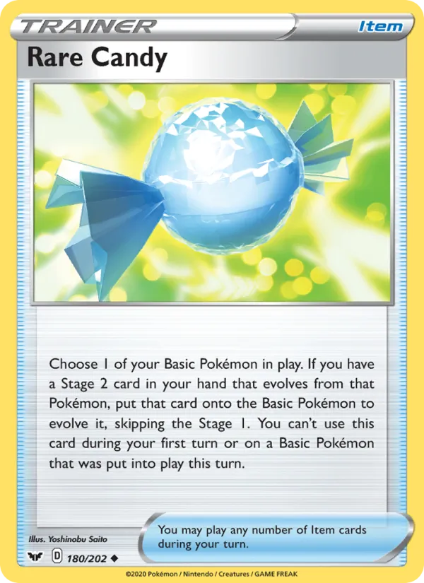 Rare Candy (Sword & Shield #180/202)