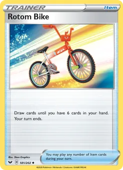 Rotom Bike (Sword & Shield #181/202)