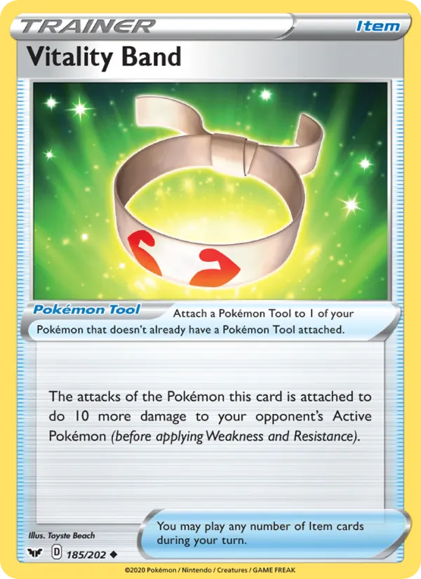 Vitality Band (Sword & Shield #185/202)