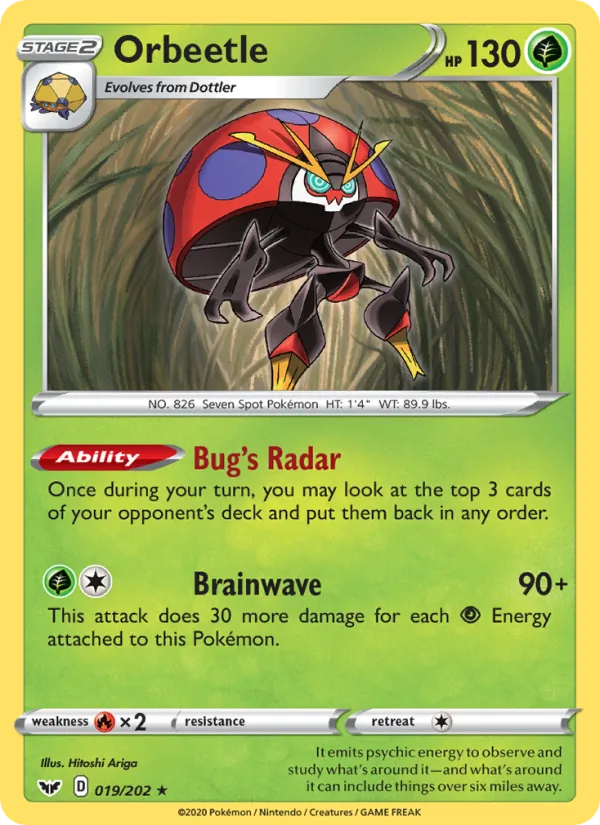 Orbeetle (Sword & Shield #19/202)