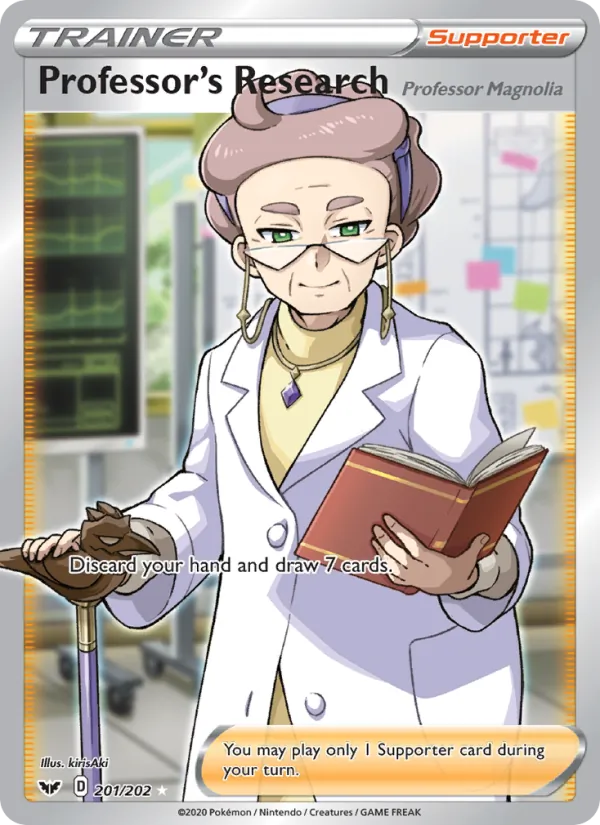 Professor's Research (Professor Magnolia) (Sword & Shield #201/202)