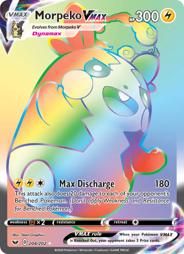 Morpeko VMAX (Sword & Shield #204/202)