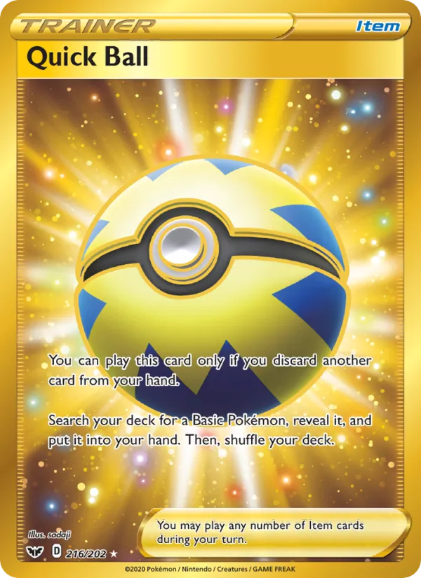 Quick Ball (Sword & Shield #216/202)