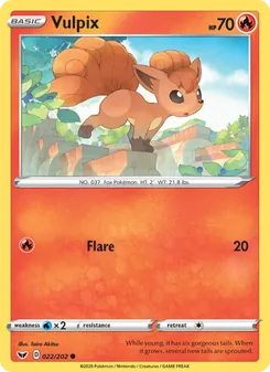 Vulpix (Sword & Shield #22/202)