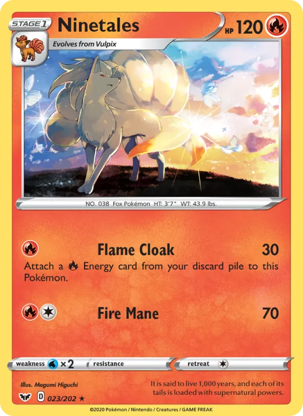 Ninetales (Sword & Shield #23/202)