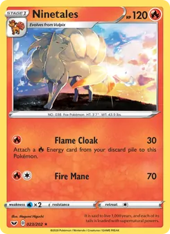 Ninetales (Sword & Shield #23/202)