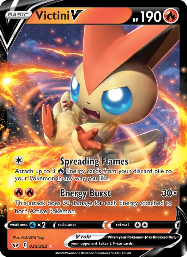 Victini V (Sword & Shield #25/202)