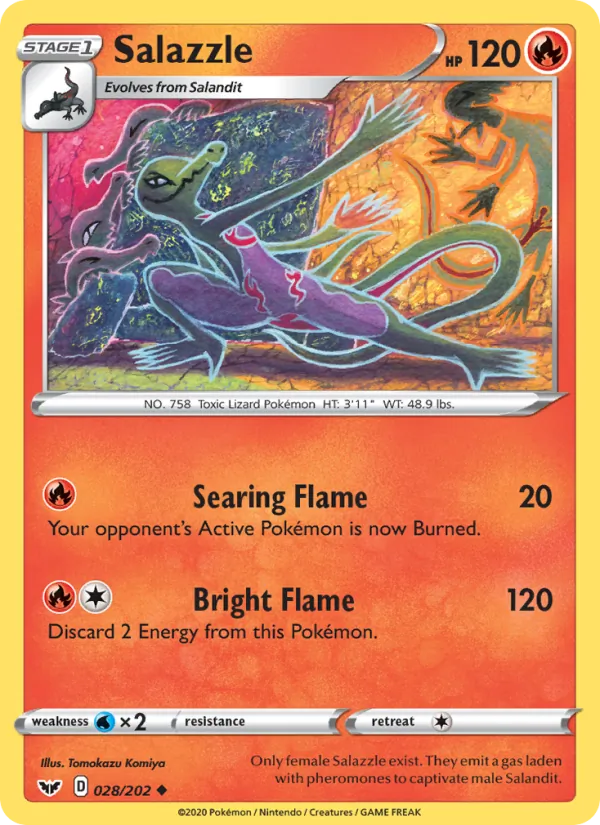 Salazzle (Sword & Shield #28/202)
