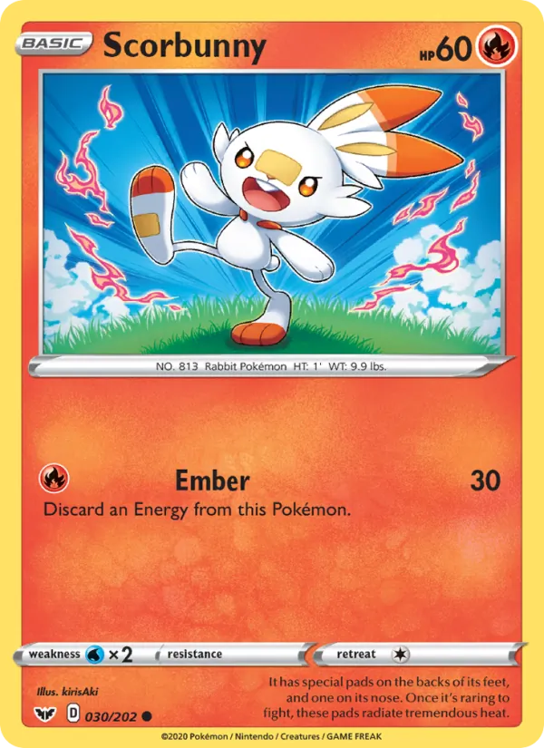 Scorbunny (Sword & Shield #30/202)