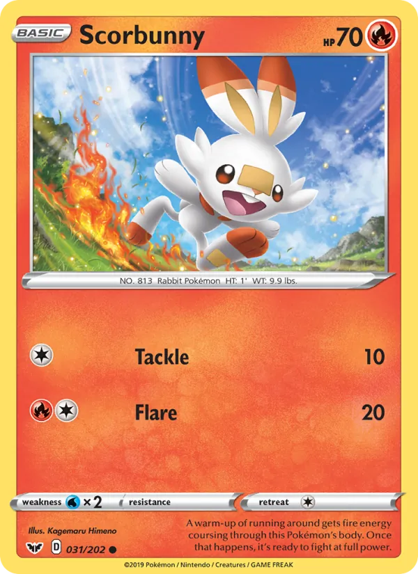 Scorbunny (Sword & Shield #31/202)
