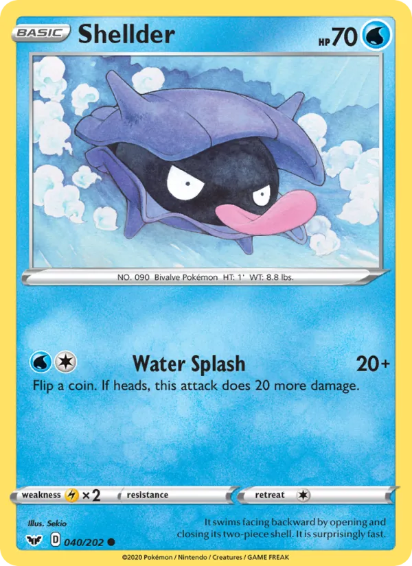 Shellder (Sword & Shield #40/202)