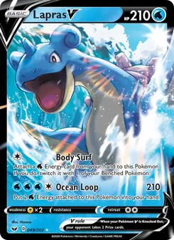 Lapras V (Sword & Shield #49/202)