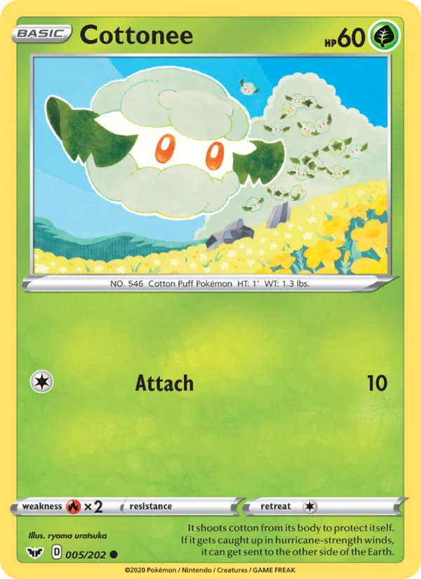Cottonee (Sword & Shield #5/202)