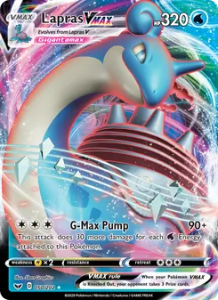 Lapras VMAX (Sword & Shield #50/202)