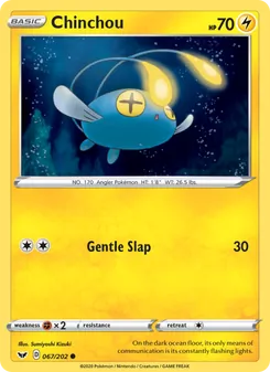Chinchou (Sword & Shield #67/202)