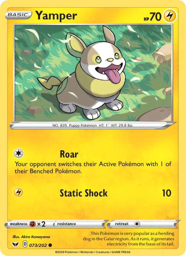Yamper (Sword & Shield #73/202)
