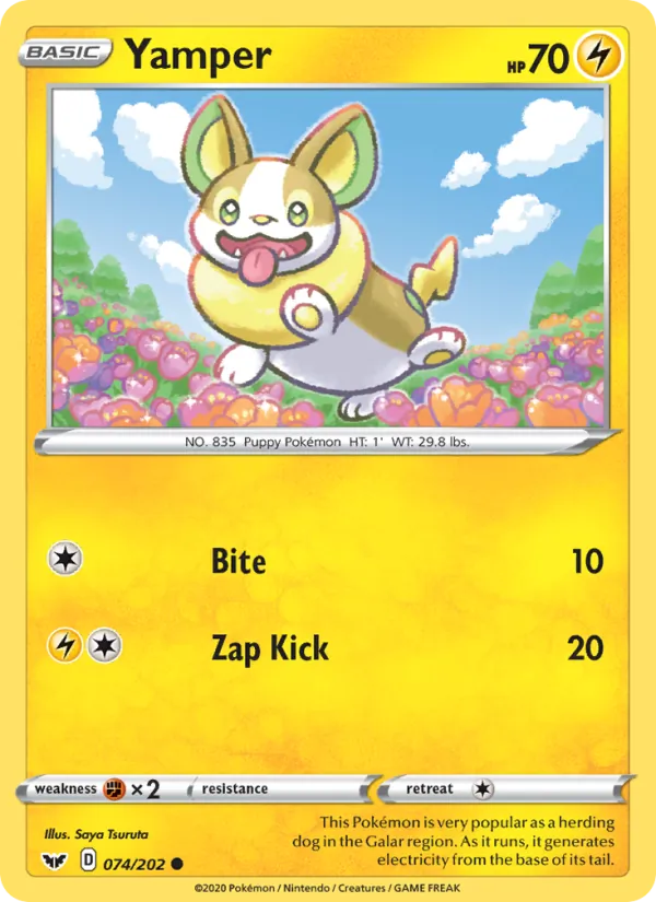Yamper (Sword & Shield #74/202)