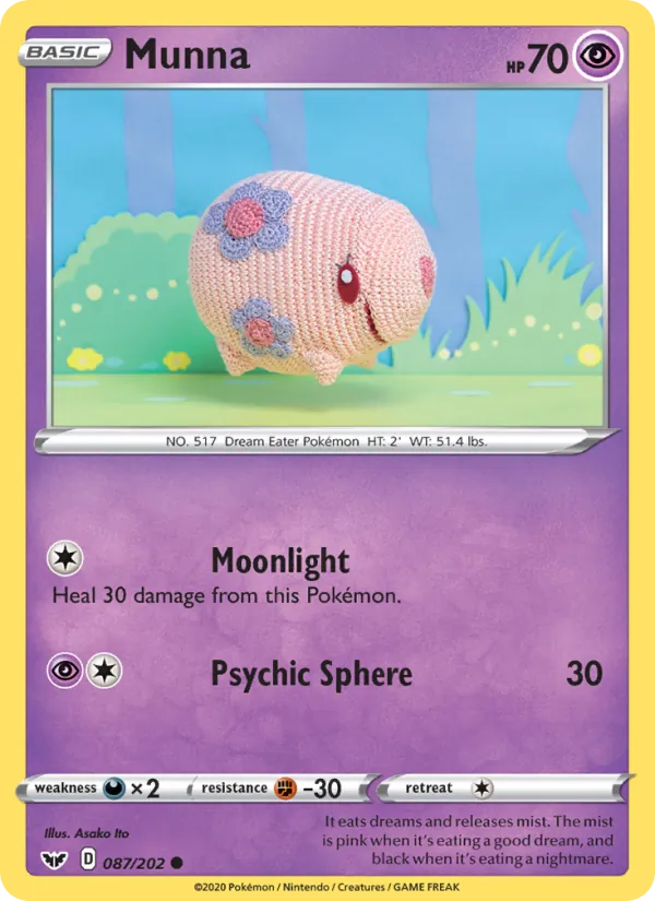 Munna (Sword & Shield #87/202)