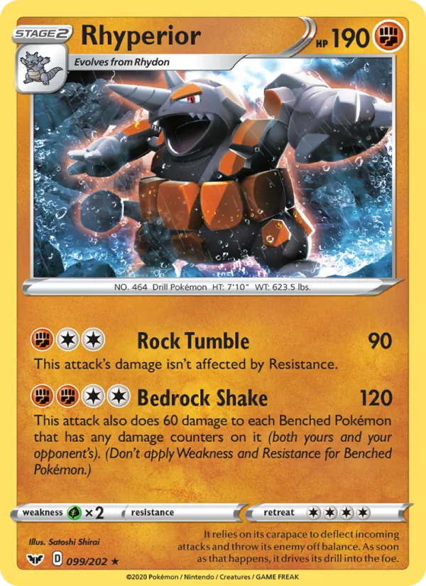 Rhyperior (Sword & Shield #99/202)
