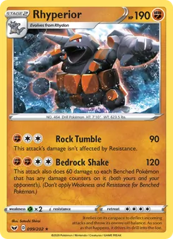 Rhyperior (Sword & Shield #99/202)