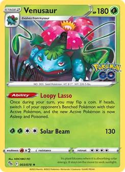 Venusaur (Pokémon GO #003/78)