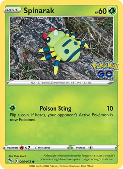 Spinarak (Pokémon GO #006/78)
