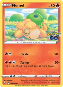 Numel (Pokémon GO #013/78)