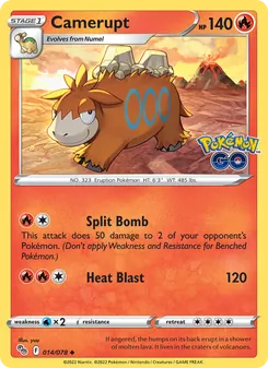 Camerupt (Pokémon GO #014/78)