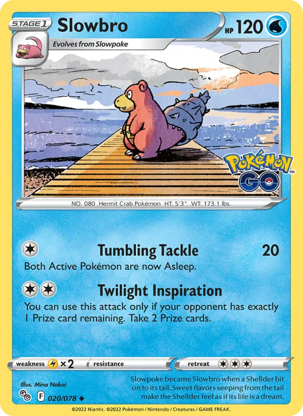 Slowbro (Pokémon GO #020/78)