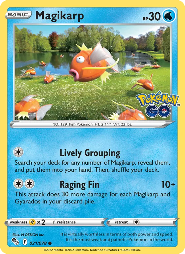 Magikarp (Pokémon GO #021/78)