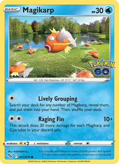 Magikarp (Pokémon GO #021/78)