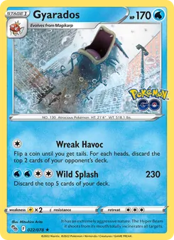 Gyarados (Pokémon GO #022/78)