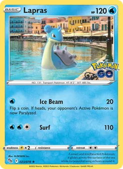 Lapras (Pokémon GO #023/78)