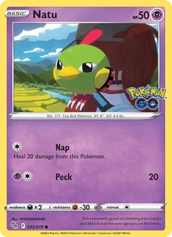 Natu (Pokémon GO #032/78)