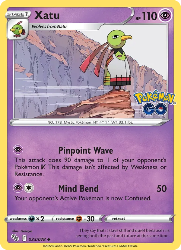 Xatu (Pokémon GO #033/78)