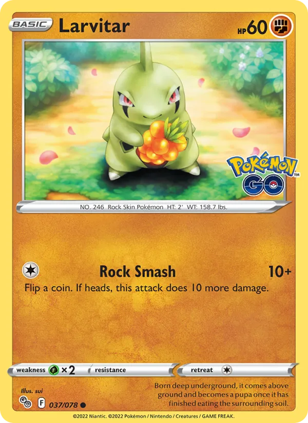Larvitar (Pokémon GO #037/78)