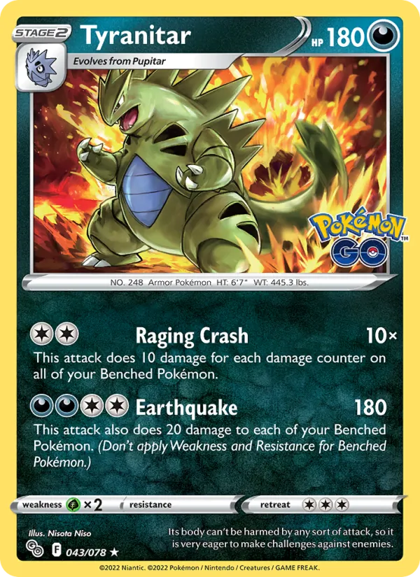 Tyranitar (Pokémon GO #043/78)