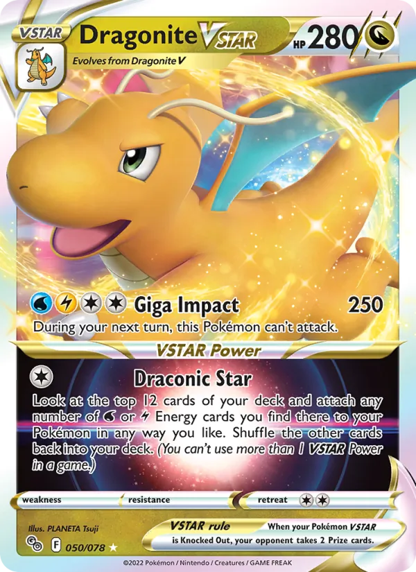 Dragonite VSTAR (Pokémon GO #050/78)