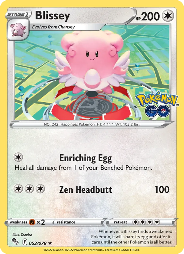 Blissey (Pokémon GO #052/78)